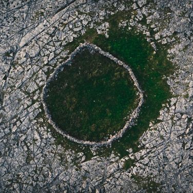 Aerial Photography of an ancient ring fort